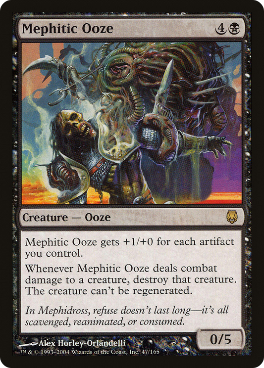 Mephitic Ooze (DST-047) - Darksteel Foil