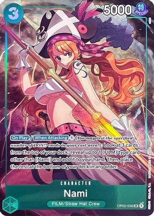 (OP02-036) Nami (Premium Card Collection -Best Selection Vol. 1-) - One Piece Promotion Cards Foil