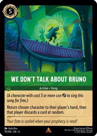 We Don't Talk About Bruno (97/204) - Ursulas Return Cold Foil