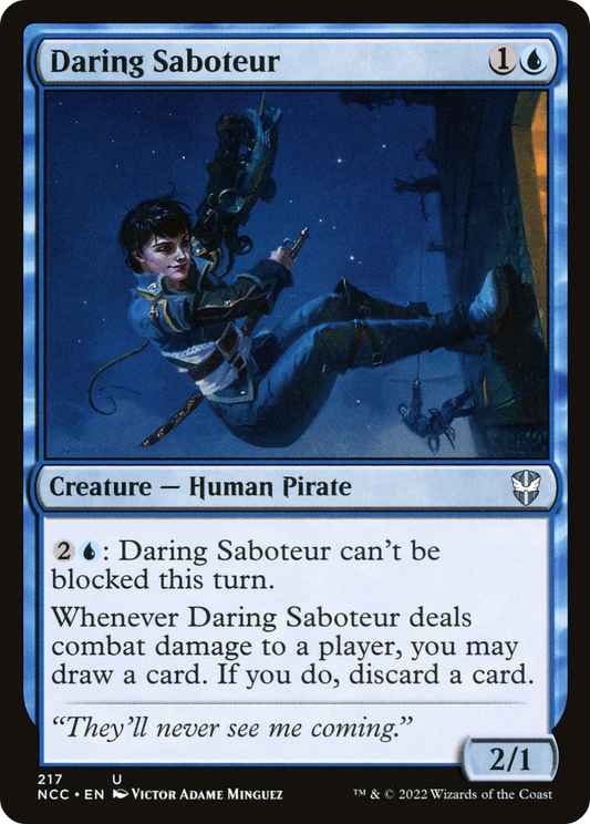 Daring Saboteur (NCC-217) - New Capenna Commander