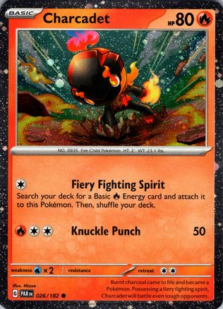 Charcadet (Cosmos Foil) (26/182) - Miscellaneous Cards & Products Holofoil - Promo
