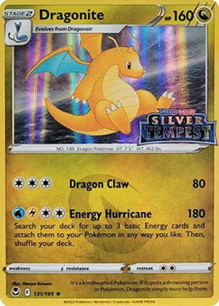 Dragonite (Silver Tempest Stamped) 131 - SWSH Sword & Shield Promo Cards Holofoil - Holo Rare
