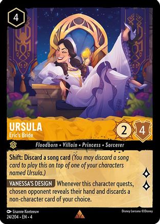 Ursula - Eric's Bride (24/204) - Ursulas Return Cold Foil