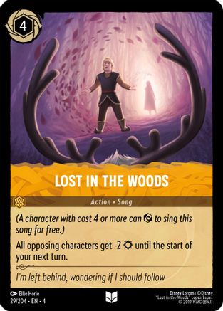(029/204)  Lost in the Woods - Ursula's Return  Cold Foil