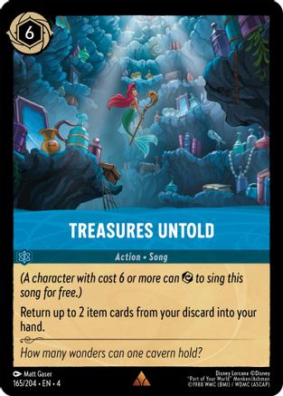 (165/204)  Treasures Untold - Ursula's Return  Normal
