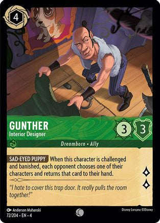 (072/204)  Gunther - Interior Designer - Ursula's Return  Normal