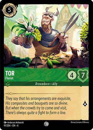 (091/204)  Tor - Florist - Ursula's Return  Cold Foil