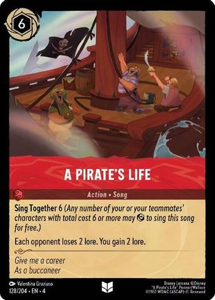 (128/204)  A Pirate's Life - Ursula's Return  Normal