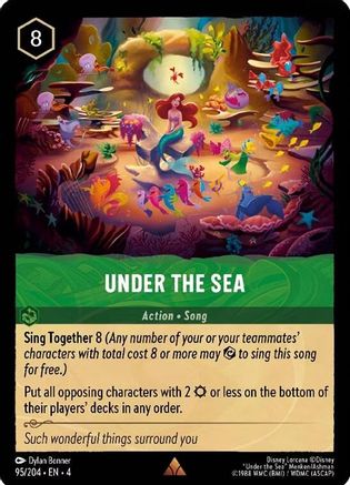 Under the Sea (95/204) - Ursulas Return Cold Foil