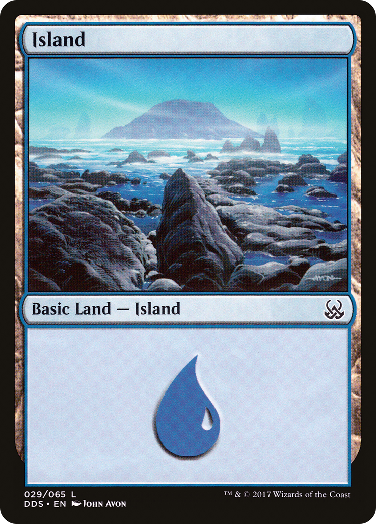 Island (DDS-029) - Duel Decks: Mind vs. Might