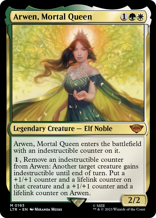 Arwen, Mortal Queen (LTR-193) - The Lord of the Rings: Tales of Middle-earth