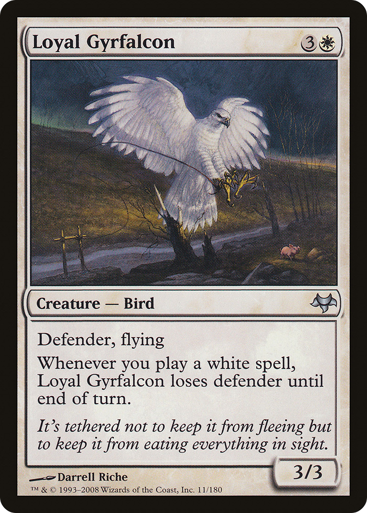 Loyal Gyrfalcon (EVE-011) - Eventide Foil