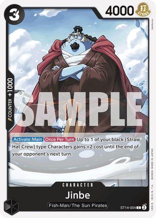 (ST14-004) Jinbe - Starter Deck 14: 3D2Y Normal