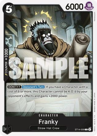 (ST14-009) Franky - Starter Deck 14: 3D2Y Normal