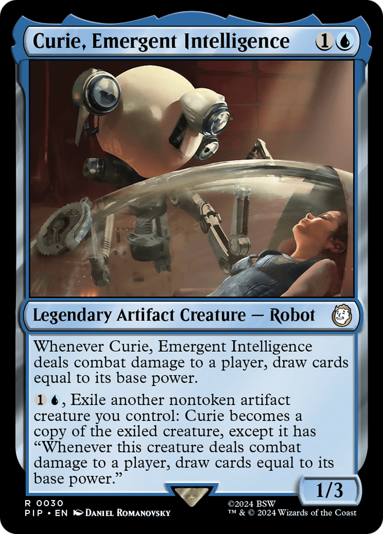 Curie, Emergent Intelligence (PIP-030) - Fallout Foil