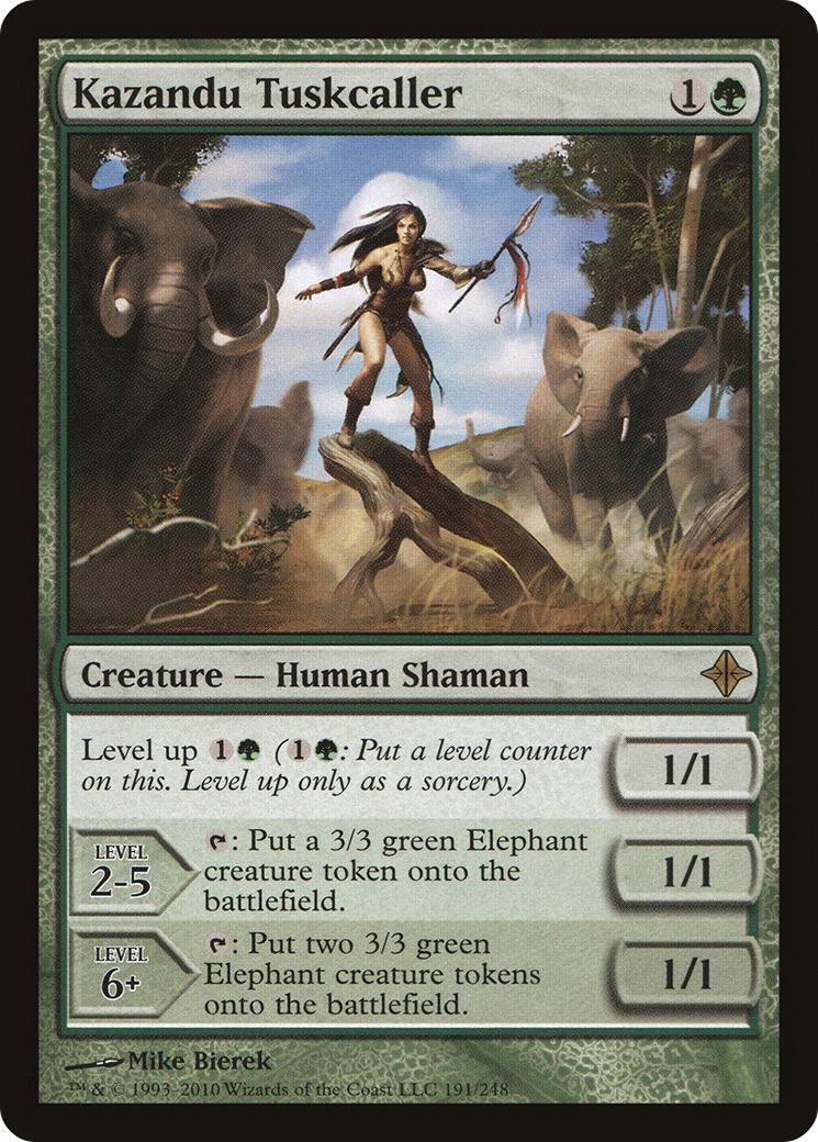 Kazandu Tuskcaller  (ROE-191) - Rise of the Eldrazi