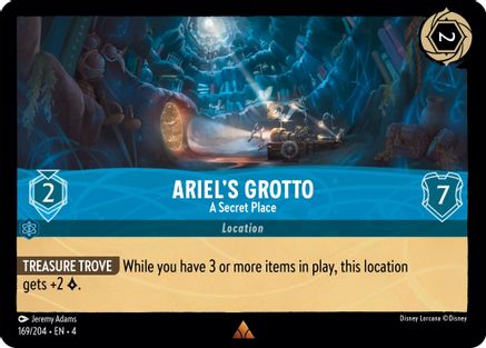 (169/204)  Ariel's Grotto - A Secret Place - Ursula's Return  Normal