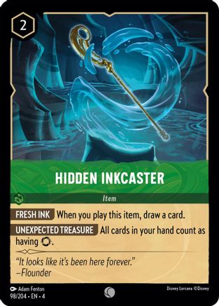 (098/204)  Hidden Inkcaster - Ursula's Return  Normal