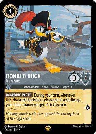 Donald Duck - Buccaneer (179/204) - Ursulas Return Cold Foil