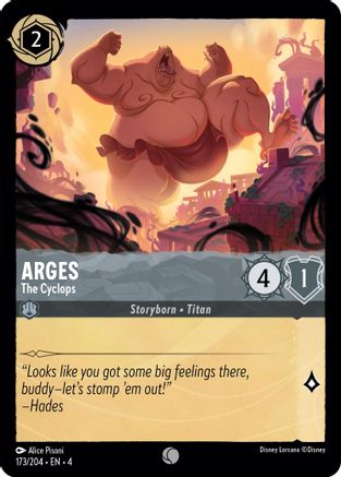 (173/204)  Arges - The Cyclops - Ursula's Return  Normal