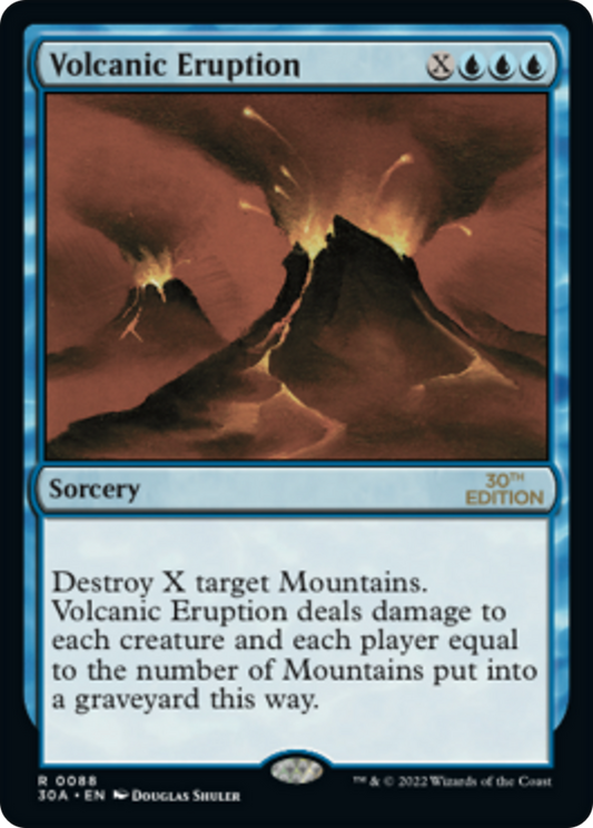 Volcanic Eruption (30A-088) - 30th Anniversary Edition