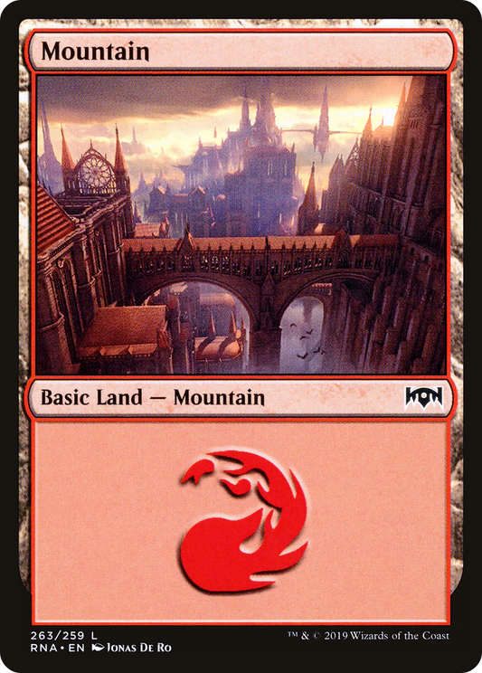 Mountain (RNA-263) - Ravnica Allegiance Foil