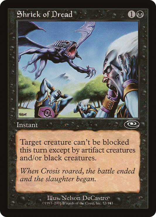Shriek of Dread (PLS-053) - Planeshift Foil