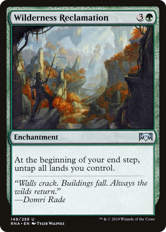 Wilderness Reclamation (RNA-149) - Ravnica Allegiance