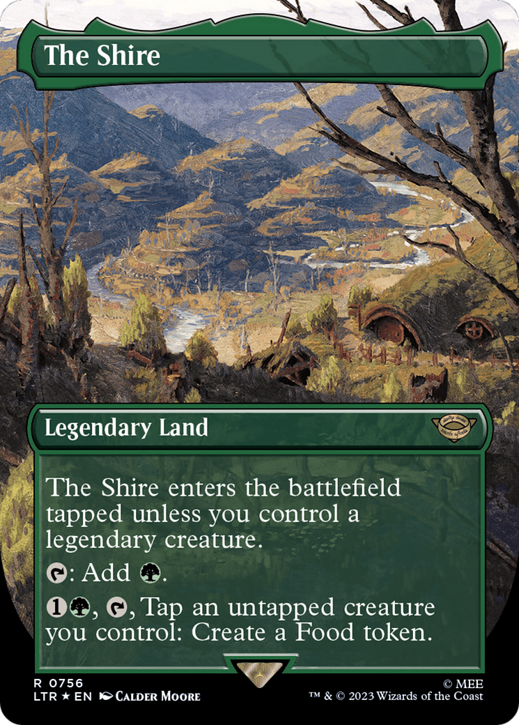 The Shire (LTR-756) - The Lord of the Rings: Tales of Middle-earth (Borderless) Foil