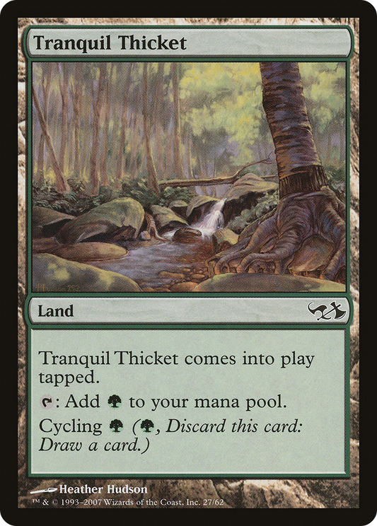 Tranquil Thicket (DD1-027) - Duel Decks: Elves vs. Goblins