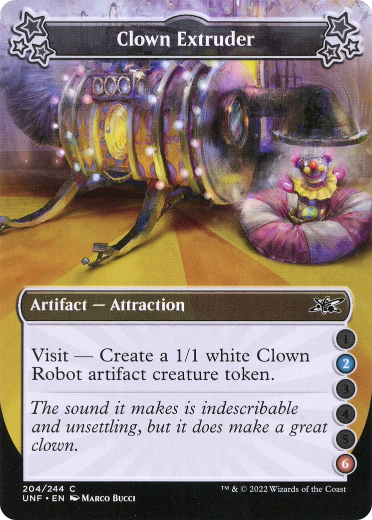 Clown Extruder (2-6)  (UNF-204) - Unfinity Foil