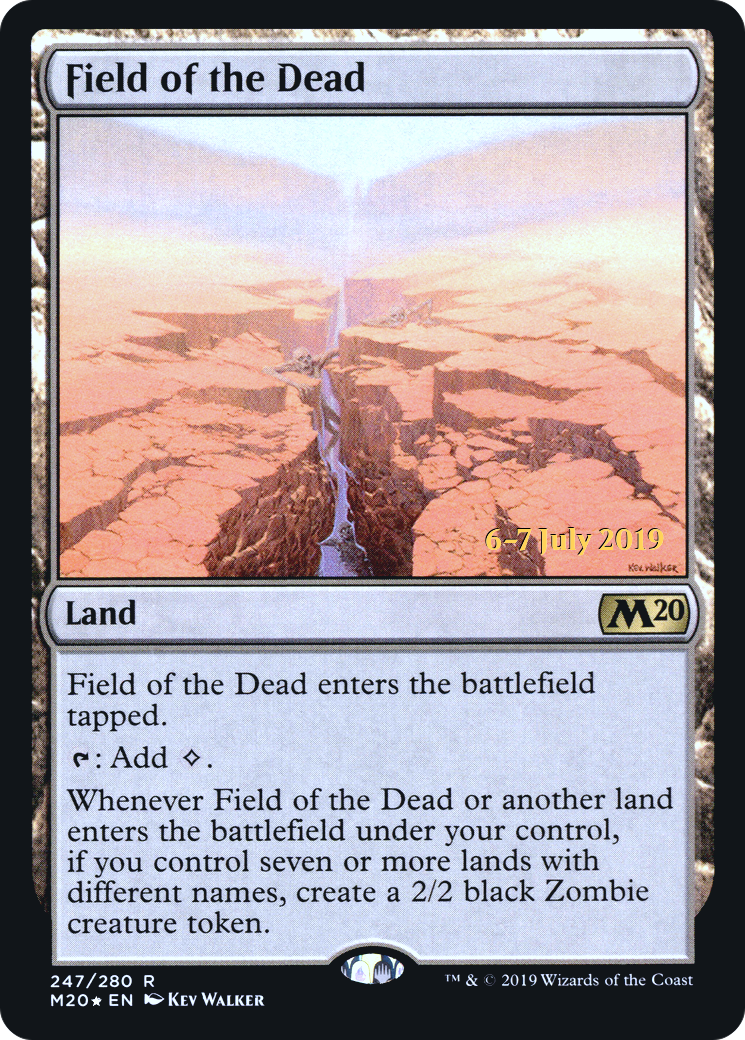 Field of the Dead (PM20-247S) - Core Set 2020 Promos Foil