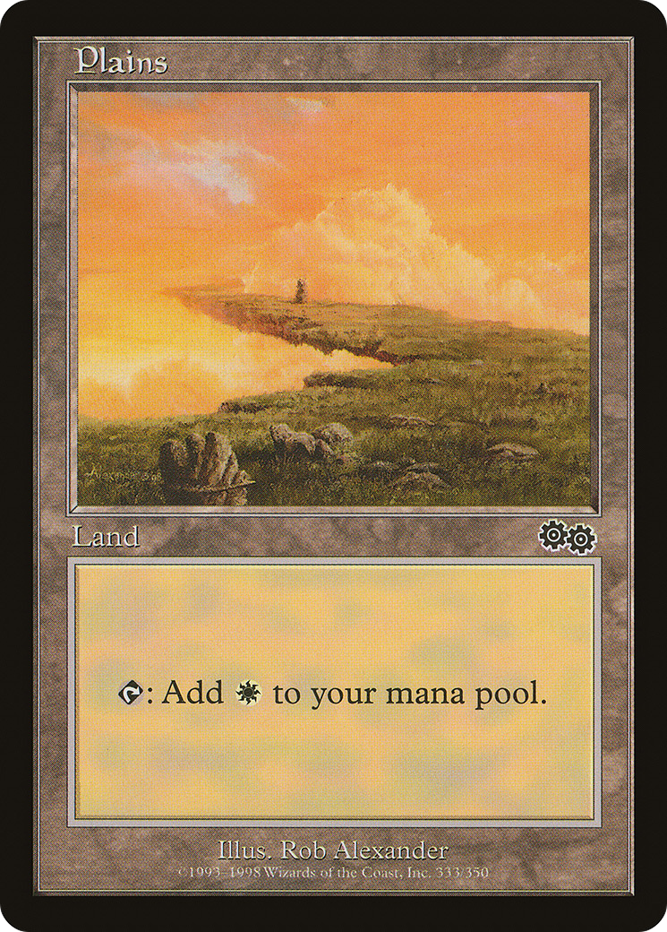 Plains (USG-333) - Urza's Saga