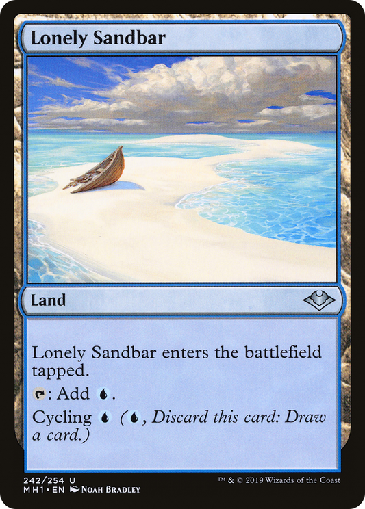 Lonely Sandbar (MH1-242) - Modern Horizons