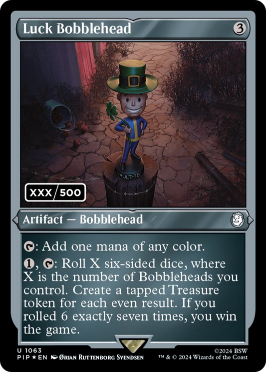 Luck Bobblehead (PIP-1063) - Fallout Foil