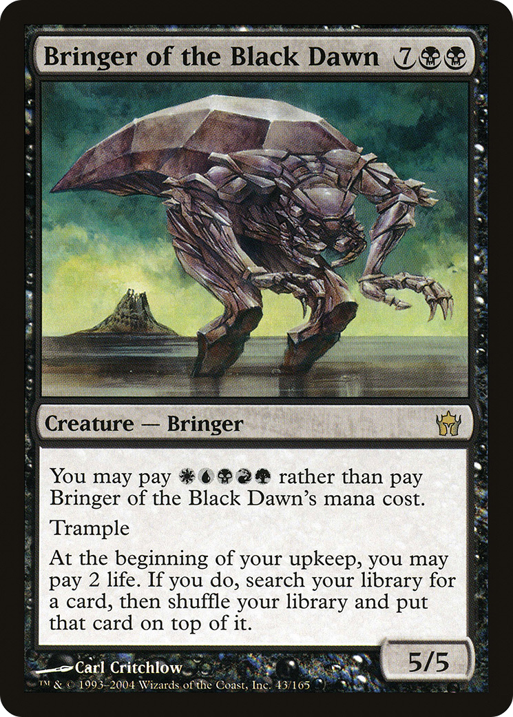 Bringer of the Black Dawn (5DN-043) - Fifth Dawn