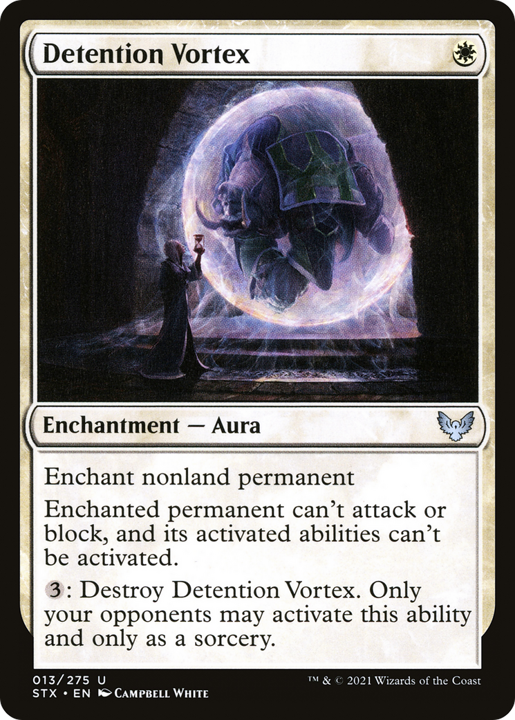 Detention Vortex (STX-013) - Strixhaven: School of Mages Foil