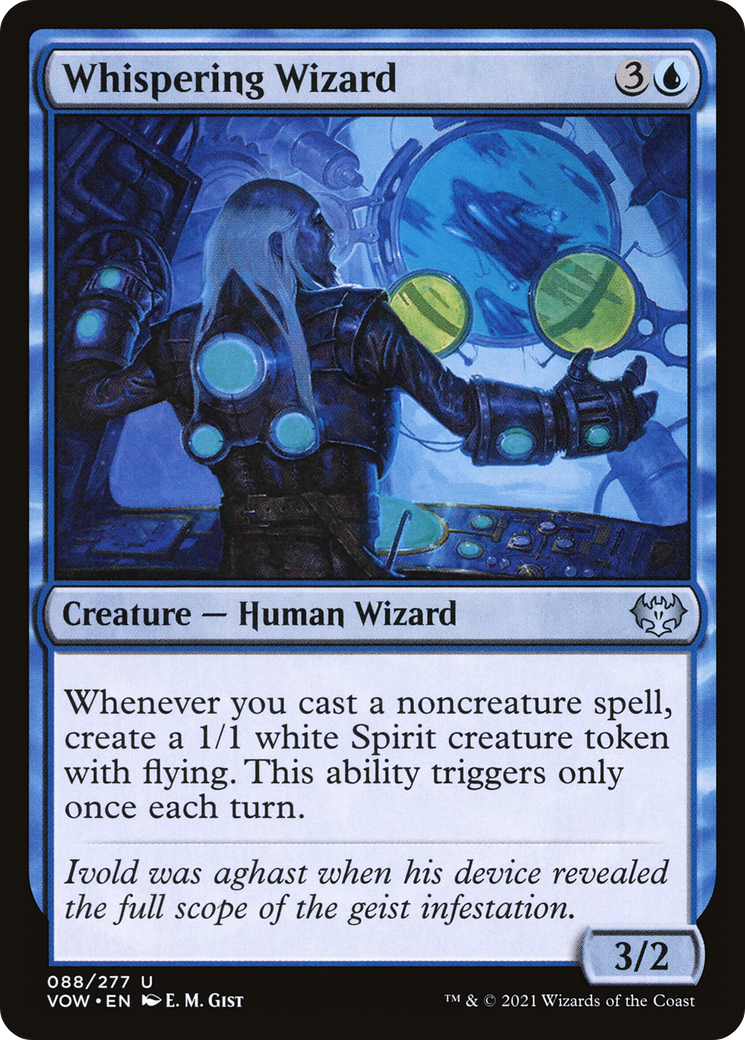 Whispering Wizard  (VOW-088) - Innistrad: Crimson Vow