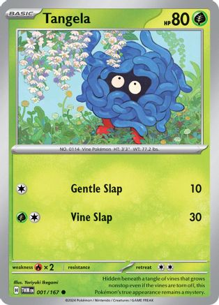 Tangela (1/167) - SV06 Twilight Masquerade  - Common