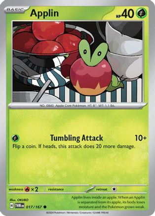 Applin (17/167) - SV06 Twilight Masquerade  - Common