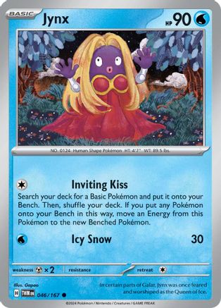 Jynx (46/167) - SV06 Twilight Masquerade  - Common