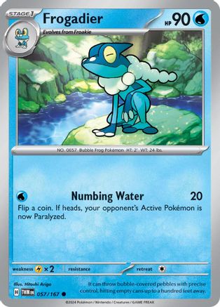 Frogadier (57/167) - SV06 Twilight Masquerade  - Common