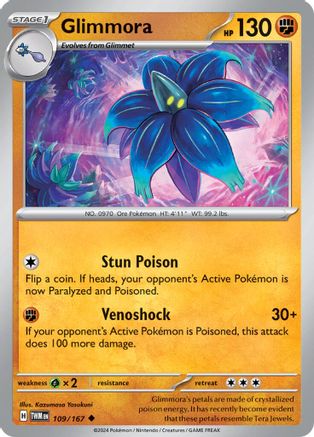 Glimmora (109/167) - SV06 Twilight Masquerade  - Uncommon