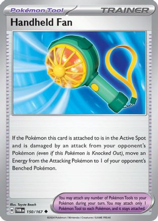 Handheld Fan (150/167) - SV06 Twilight Masquerade Reverse Holofoil - Uncommon