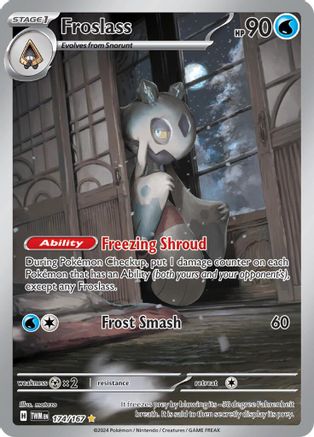 Froslass (174/167) - SV06 Twilight Masquerade Holofoil - Illustration Rare