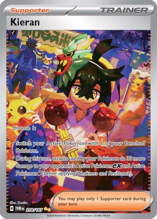 Kieran (218/167) - SV06 Twilight Masquerade Holofoil - Special Illustration Rare