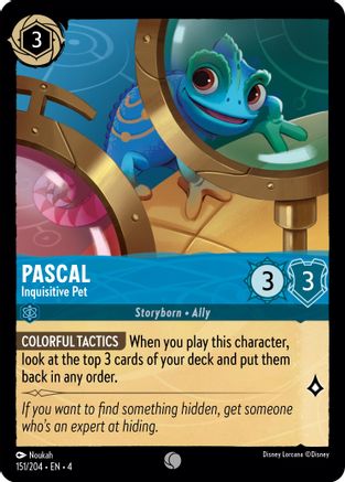 (151/204)  Pascal - Inquisitive Pet - Ursula's Return  Normal