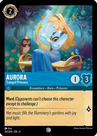 Aurora - Tranquil Princess (141/204) - Ursulas Return Cold Foil