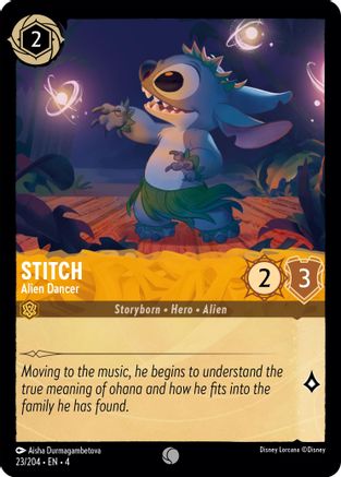 (023/204)  Stitch - Alien Dancer - Ursula's Return  Normal