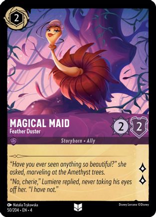 (050/204)  Magical Maid - Feather Duster - Ursula's Return  Normal